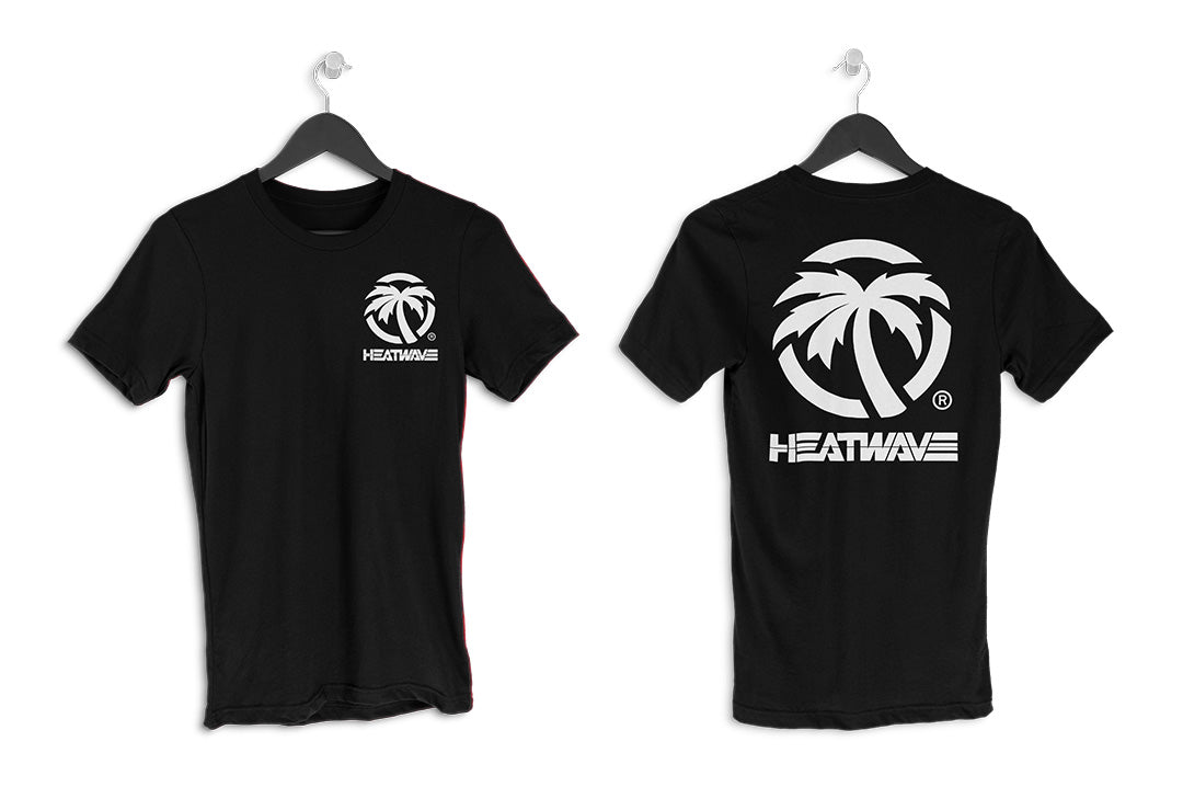 Heat Wave Visual Billboard black t-shirt.